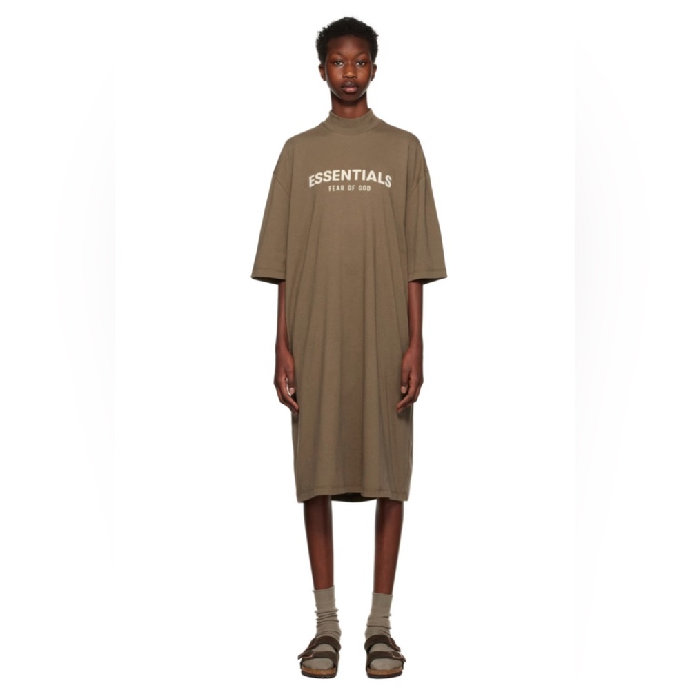 Fear of God Essentials cotton jersey dress